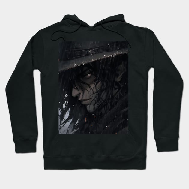 Hunters of the Dark: Explore the Supernatural World with Vampire Hunter D. Illustrations: Bloodlust Hoodie by insaneLEDP